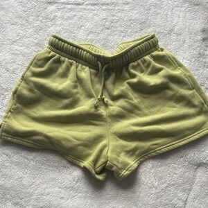 Olive Green Women's Shorts